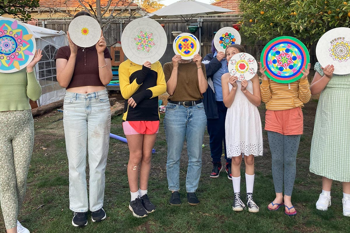 Mandala art workshop for teens
