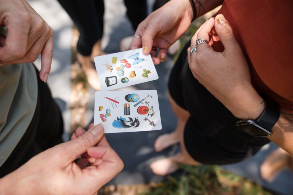 Connecting teams through playing games