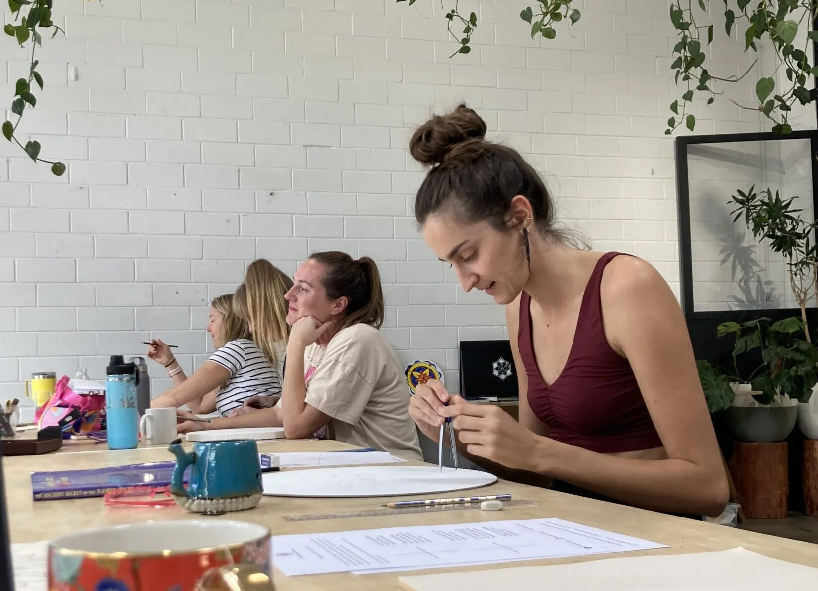 Mandala Art Workshop with Compass