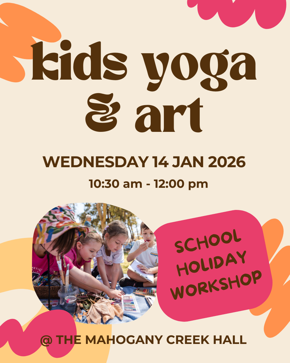 Kids Yoga and Art School Holiday Flyer